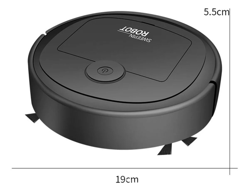 Sweepin Robot Aspiradora 3 En 1 Aspirador Automático/Robot Barredor Para Limpieza De Casa