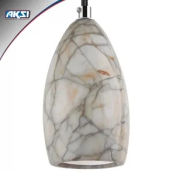 Luminario Colgante Aksi Marmoleado 60 W