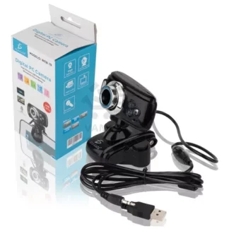 Camara Web Clip Usb Vision Nocturna 180° Pc Lap3mp Rotacion