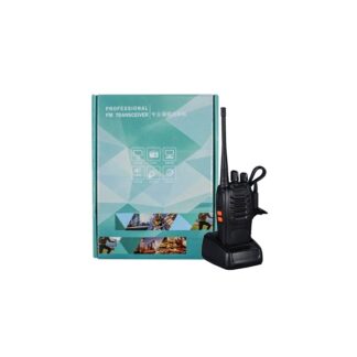 Radio De Comunicación WALKIE-TALKIE MANOS LIBRES CON BASE PARA CARGA VHF/UHF FM D-88