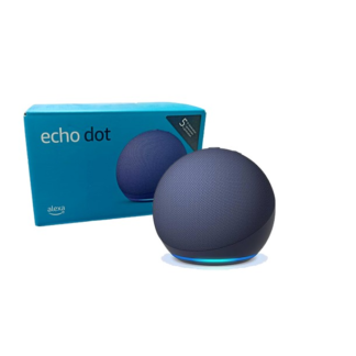 ALEXA AMAZON ECHO DOT 5TA GENERACIÓN, BLUETOOTH, INALÁMBRICO, WIFI, ASISTENTE DE VOZ, Azul