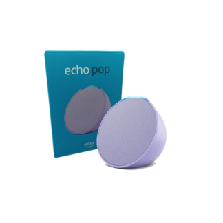 Amazon Alexa Echo Pop Asistente De Voz 1Ra Generación, Inalámbrico, Wifi, Bluetooth, Blanco