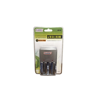 Cargador De Baterias Aa/Aa/9V Radox 660-167