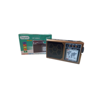 bocina fm am solar kf-am42 buytity con linterna