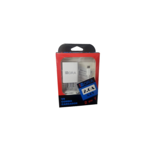 Combo Cargador 1 Hora V8 2.0A Gar064