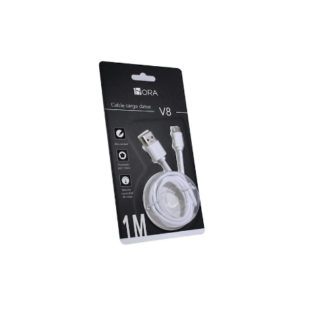cable usb v8 1m 2.1a 1hora cab177