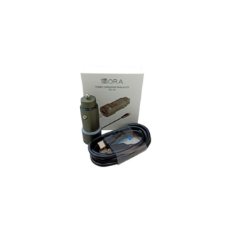 combo turbo cargador para auto qc 3.0 plug 1hora
