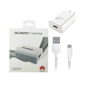 cargador kit huawei 9v/2a en v8 y tipo c