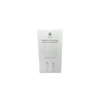 cargador 35w iphone doble entrada c super carga rapida
