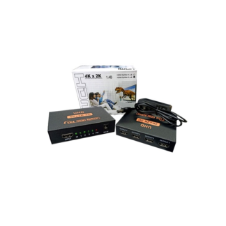 splitter hdmi 1x4 divisor señal amplificador