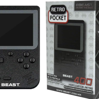 consola retro pocket 400 juegos beast