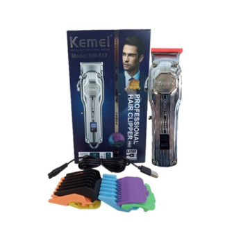 maquina profesional de cortar cabello kemei km-517