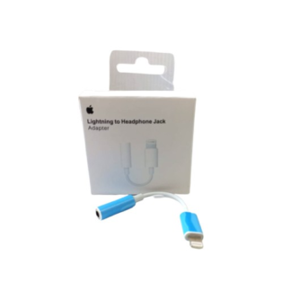 adaptador lighning para auxiliar jack 3.5 para audífonos