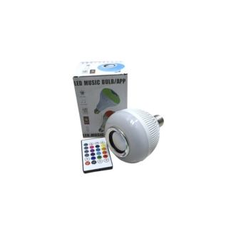 foco bocina led 12w rgb bluetooth