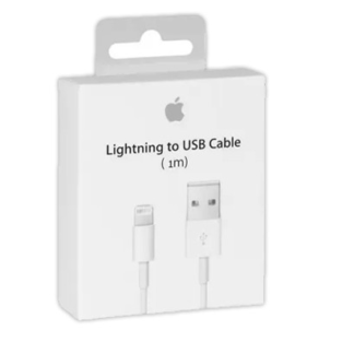 cable lightning a usb para iphone 1mt