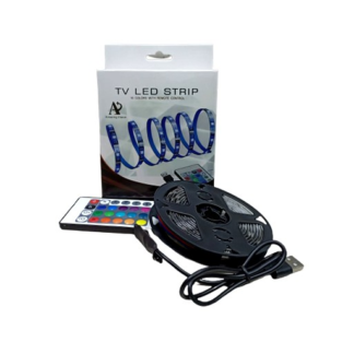tira led 2m rgb con control remoto 16 colores