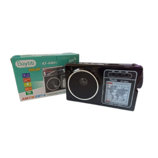 bocina fm am bluettoth solar