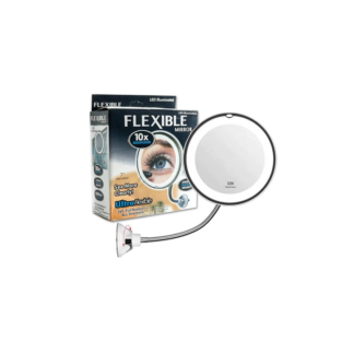 espejo con luz flexible