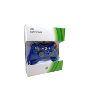control xbox alambrico negro azul y rojo yxb-01