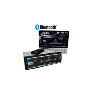 autoestéreo para auto axel-009 con usb y bluetooth caratula desmontable