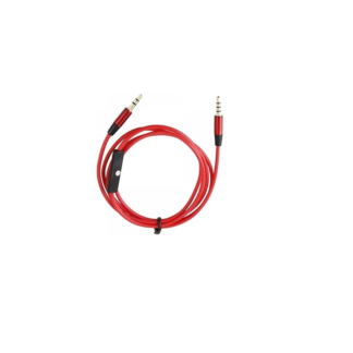 cable auxiliar 3.5 mm con micrófono manos libres control 1 m wi.130