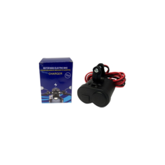 cargador usb para moto - interruptor y encendedor nuevo