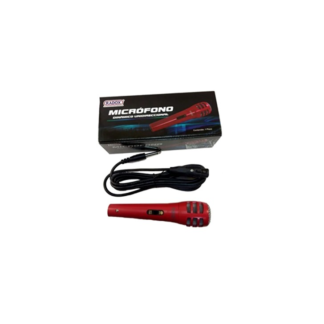micrófono alambrico dinámico unidireccional radox 490-226