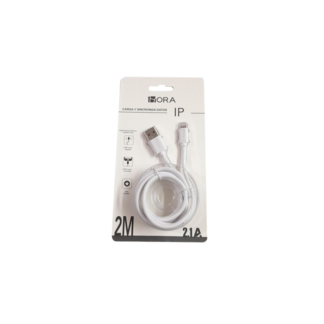 cable iphone 2.1a 2m 1hora cab206