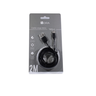 cable 1hora v8, 2 metros, carga y datos