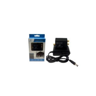 convertidor de audio digital a análogo óptico rca compuesto con .33.da