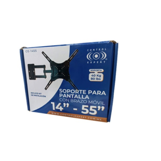 soporte para pantalla mobible ce-1455 14" a 55"