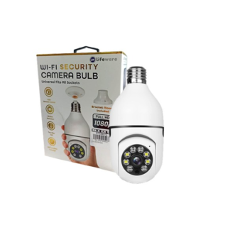 camara de foco full hd1080 lifeware detector de movimiento doble micrófono 360°
