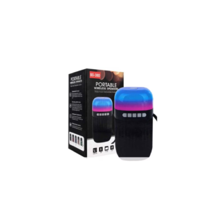 bocina portatil con luz led bs-38d