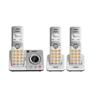 telefono inalambrico de casa 3pzas el52306 at&t color blanco identificador de llamadas