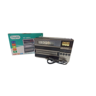 bocina fm am bluettoth solar kf-am70