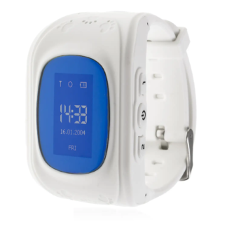 Reloj Smart Watch Con GPS Para Niños Q50 Blanco