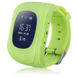 Reloj Smart Watch Con GPS Para Niños Q50 Verde