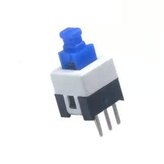 Interruptor Micro Switch 2 posiciones azul 8*8mm