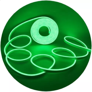 Tira LED NEON 2835 Verde 12V IP65 6*12cm
