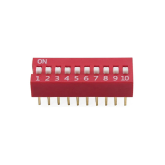 Dip switch 10 canales