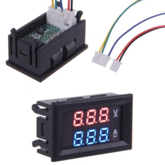 Medidor de voltaje y amperaje 0-100V 10A