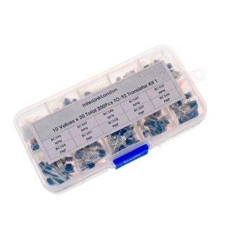 Kit de 200 Transistores TO-92 BC Series