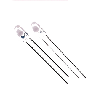Luz LED 5mm Ultravioleta UV 400nm