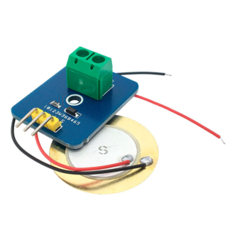 Sensor Pizoelectrico de vibraciones y presión