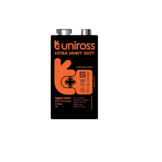 Bateria Cuadrada Pila 9v Uniross