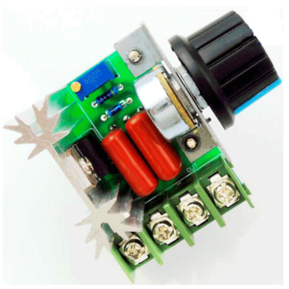 Controlador de velocidad PWM (dimmer) de motor AC 50-220V 25A 2000W