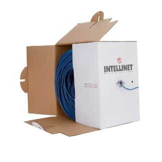 Cable UTP INTELLINET Cat 5e CCA Carrete 305M