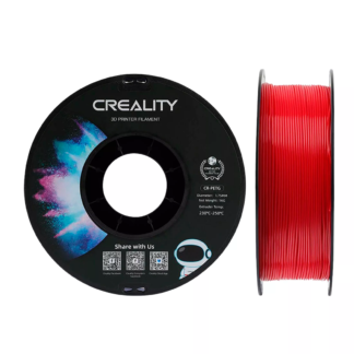 Filamentos Creality PetG CR-PetG, 1.75mm, 1Kg - Rojo