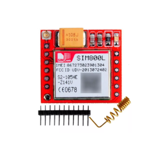Modulo celular GSM SIM800L con antena