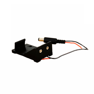 Holder De Bateria 9V Con Plug 2.51mm